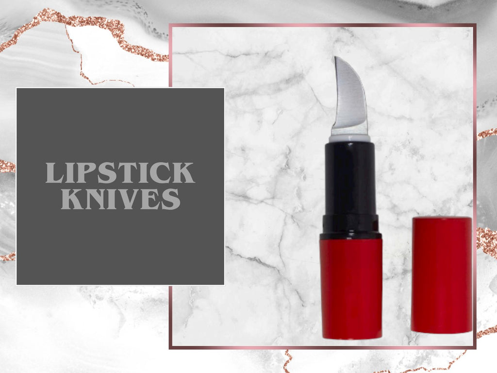 Discreet Lipstick Knife