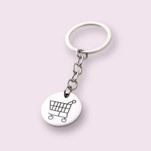 Shopping Cart Keychain