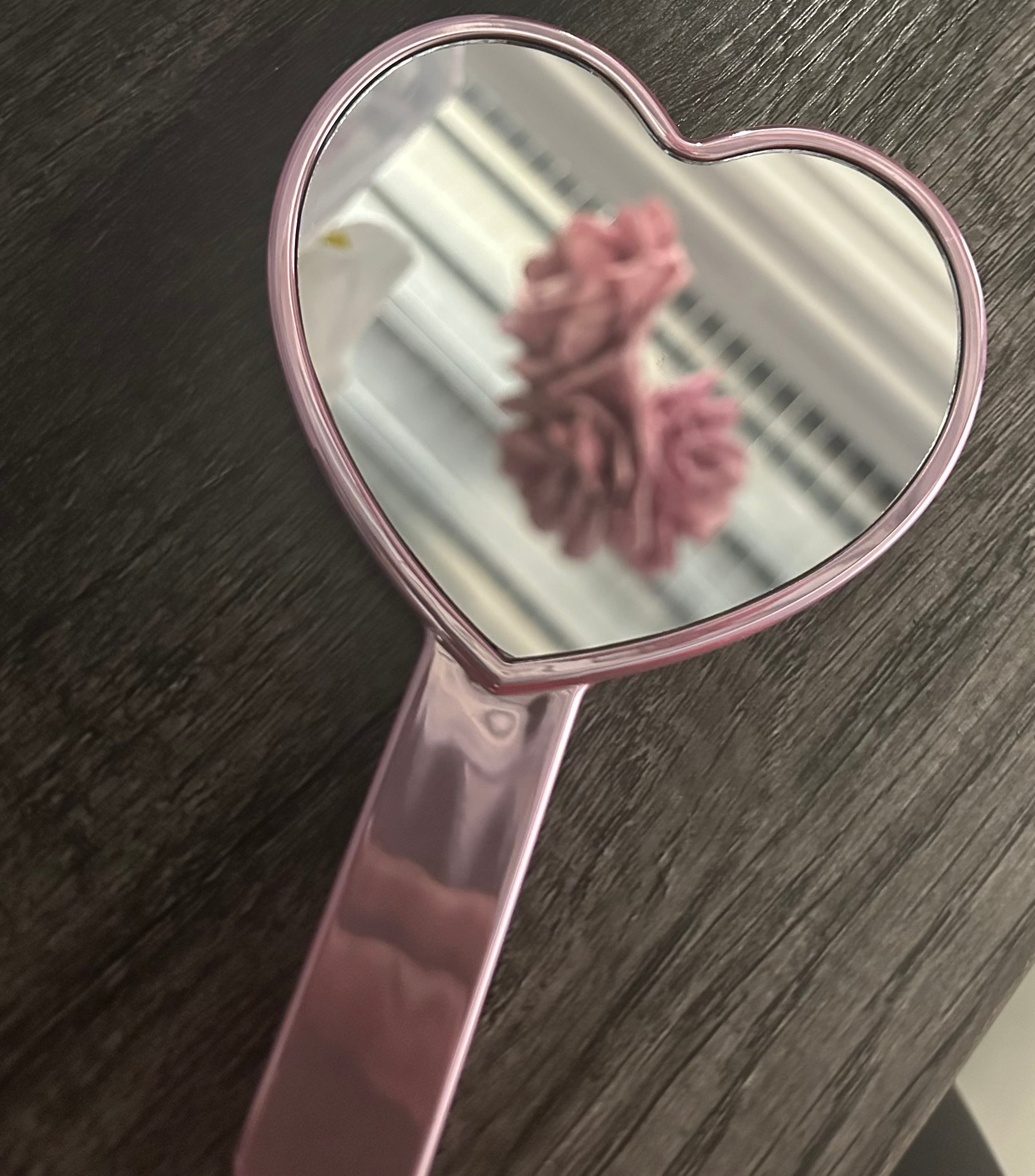 Heart Shaped Portable Mirror